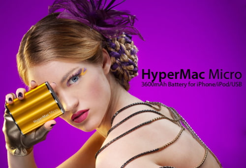 Candy Colored Pocket-Sized HyperMac Battery Packs For iPhones, iPods And iPad