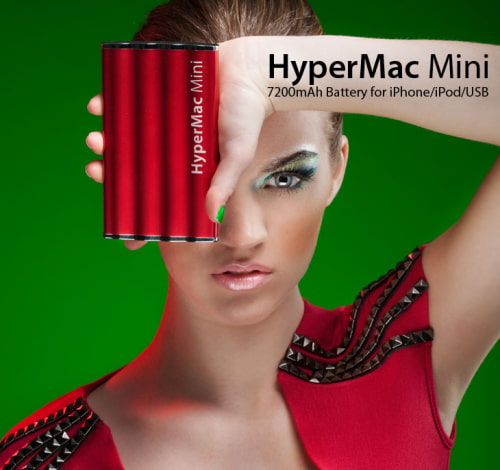 Candy Colored Pocket-Sized HyperMac Battery Packs For iPhones, iPods And iPad