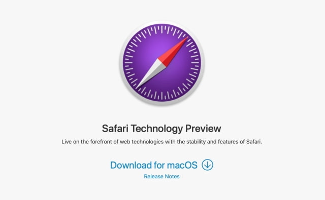 Apple Releases Safari Technology Preview Browser 109 With Safari 14 Features [Download]