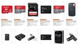 Huge Sale on SanDisk Flash Drives, Memory Cards, and SSDs [Deal]