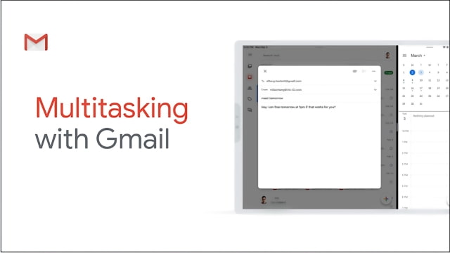 Gmail App Now Supports Multitasking on iPad