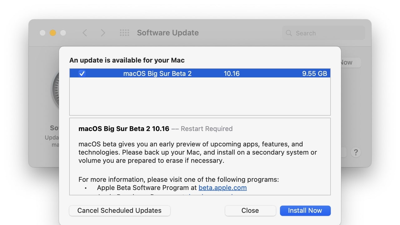 Apple Releases Macos 11 Big Sur Beta 2 Download Iclarified