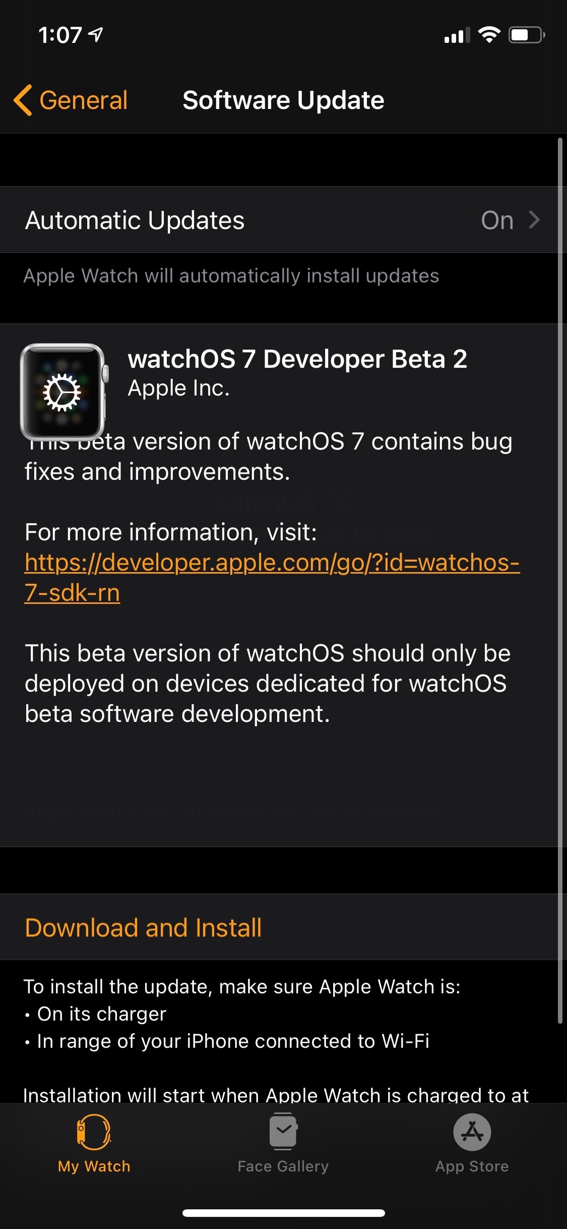 Apple Seeds watchOS 7 Beta 2 to Developers [Download]