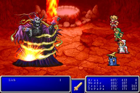 Final Fantasy for iPhone: Screenshots and Video Trailer