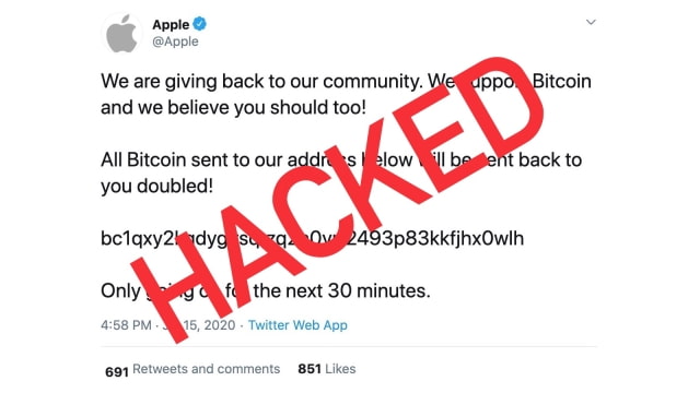 Widespread Twitter Hack Compromises High-Profile Accounts Including Apple&#039;s