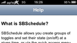 SBSchedule Lets You Schedule Your SBSettings Toggles