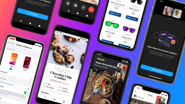 Facebook Messenger App Gets Screen Sharing Feature