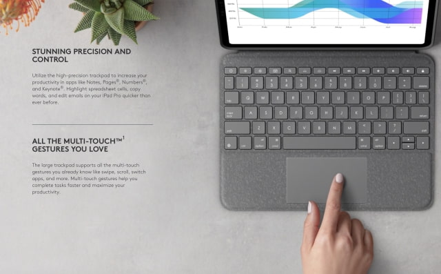 Logitech Announces Folio Touch Keyboard Case With Trackpad for 11-inch iPad Pro