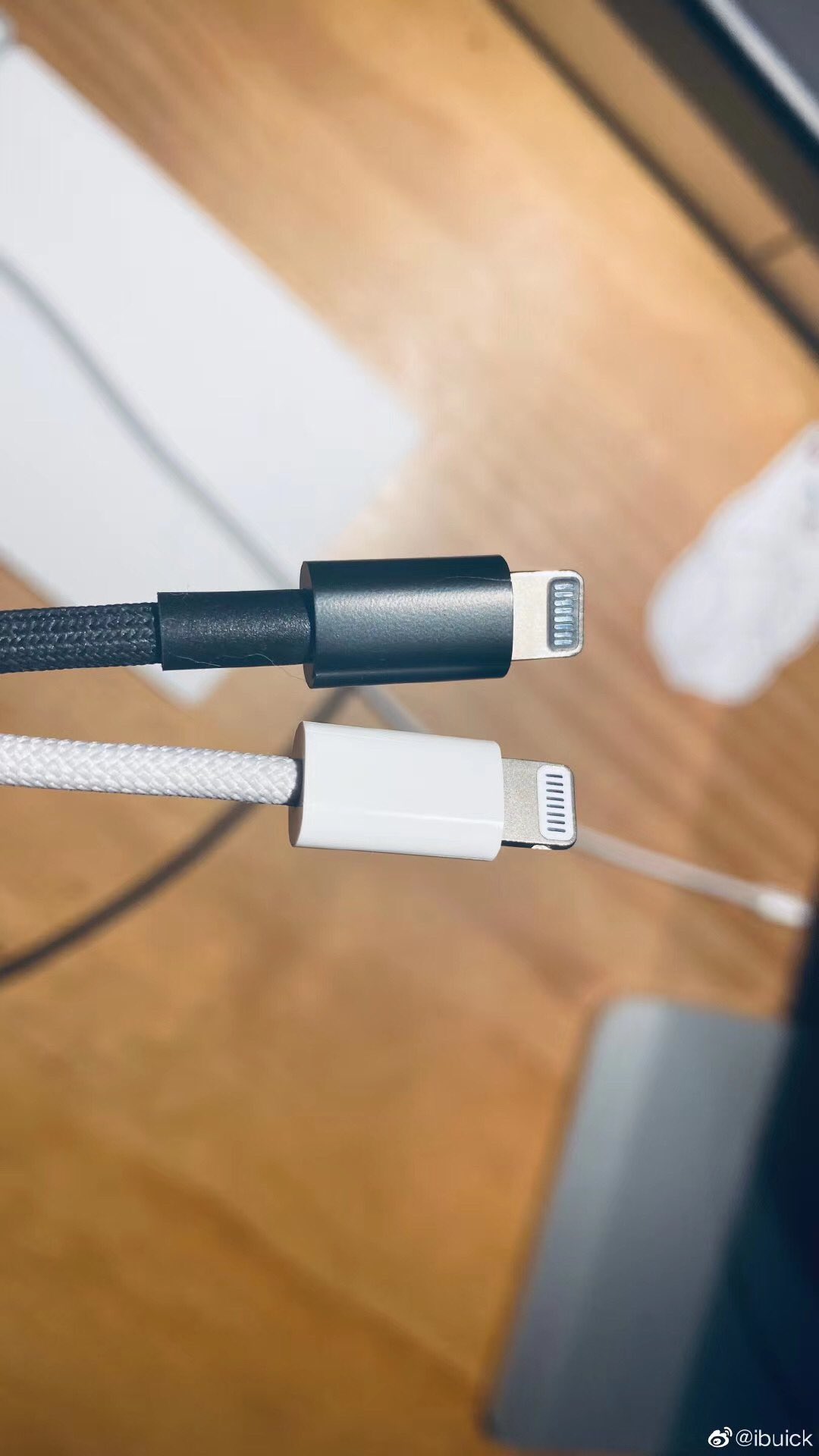 Photos of Apple&#039;s Alleged New Braided Lightning Cable for iPhone 12