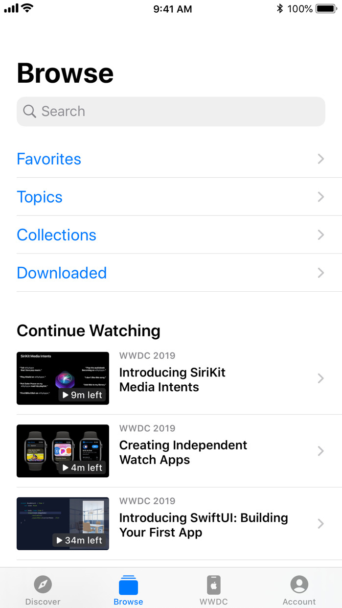 Apple Developer App Gets Link Sharing and Audio Quality Improvements