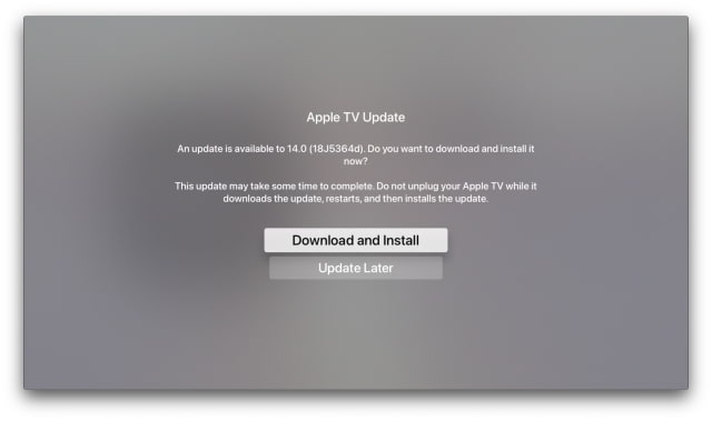 Apple Seeds tvOS 14 Beta 5 to Developers [Download]