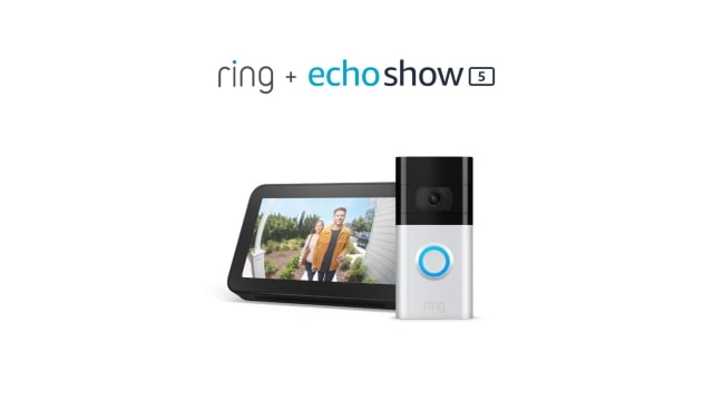 Save 48% on a Ring Video Doorbell 3 and Echo Show 5 [Deal]
