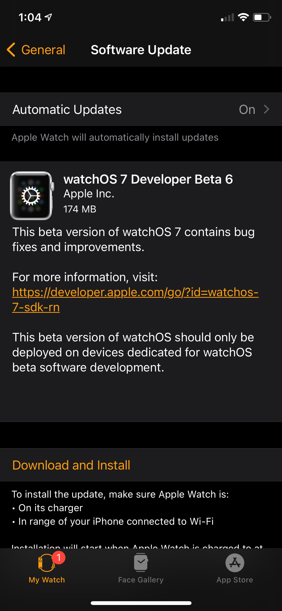 Apple Seeds watchOS 7 Beta 6 to Developers [Download]