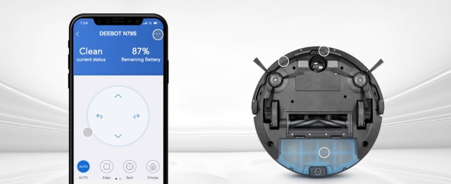Ecovacs DEEBOT N79S Robotic Vacuum Cleaner On Sale for 45% Off [Deal]