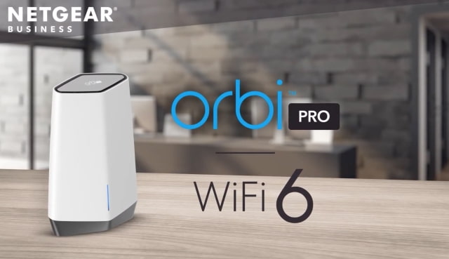 Netgear Launches New Orbi Pro WiFi 6 Tri-Band Mesh System [Video]