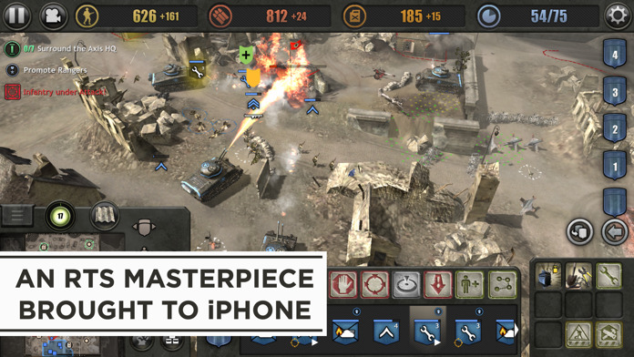 Company of Heroes Released for iPhone