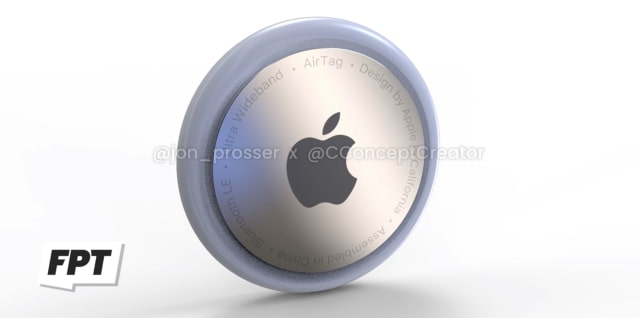 Renders Allegedly Reveal Apple AirTag Design [Video]