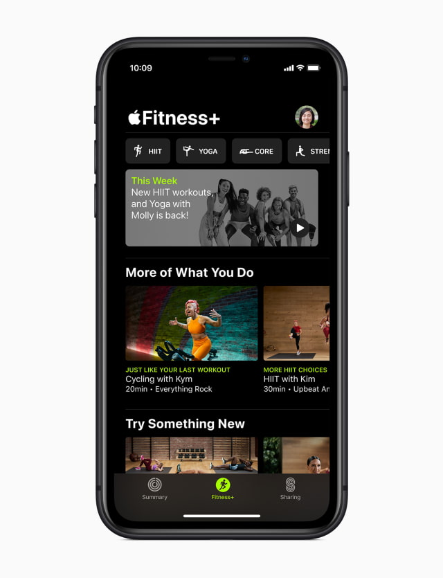 Apple Debuts Fitness+ Workout Subscription Service