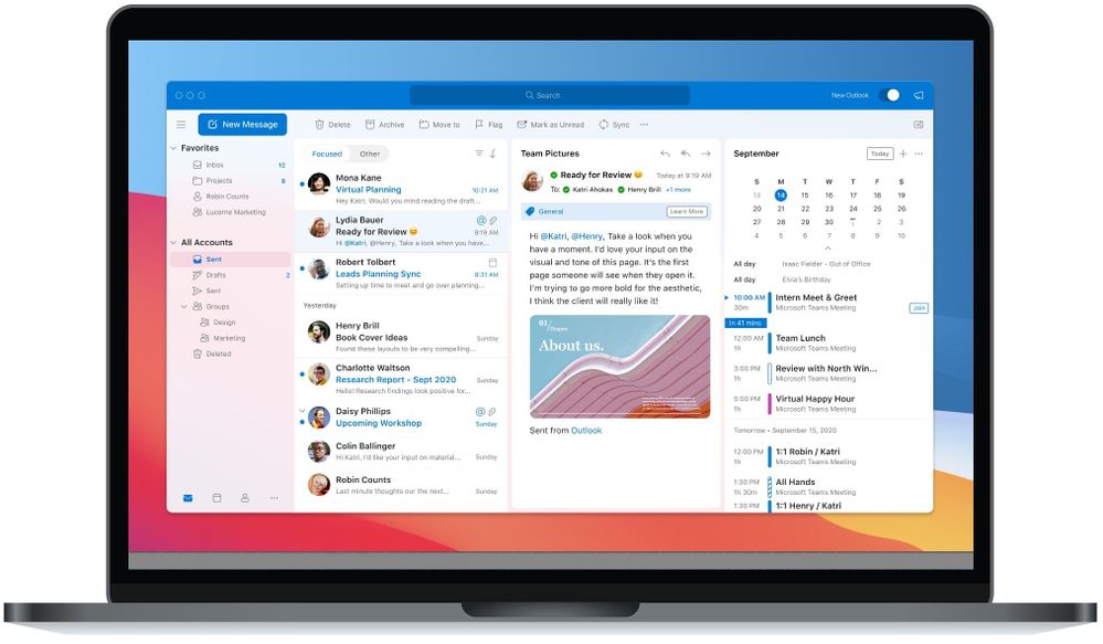 Microsoft Announces Major Redesign Coming to Outlook for Mac