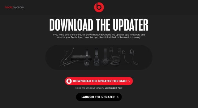 beats updater for mac