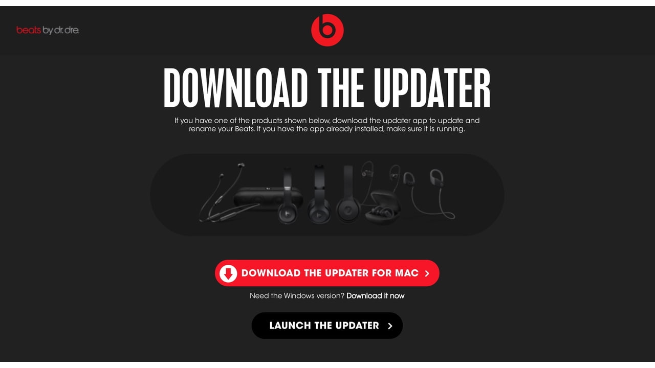 beats updater not downloading