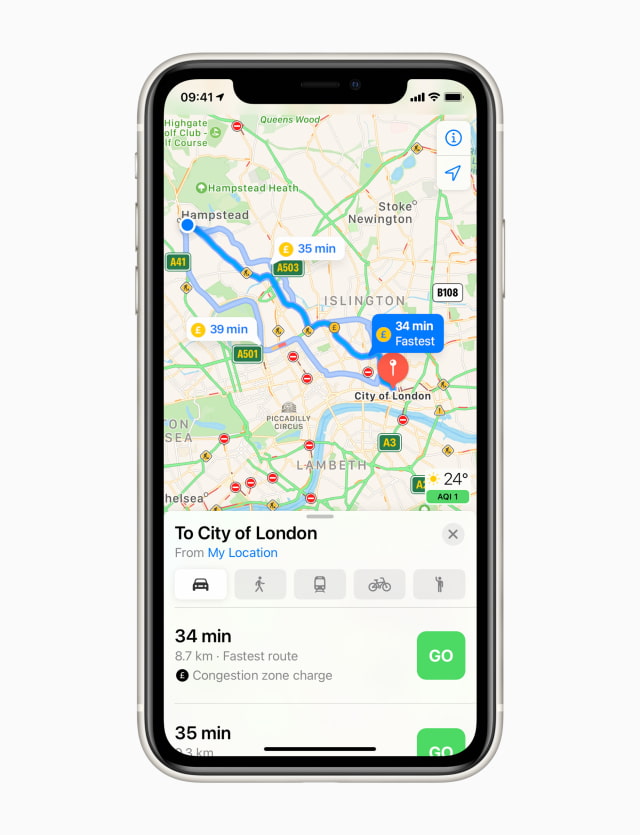 Apple Launches New Maps Across the United Kingdom and Ireland