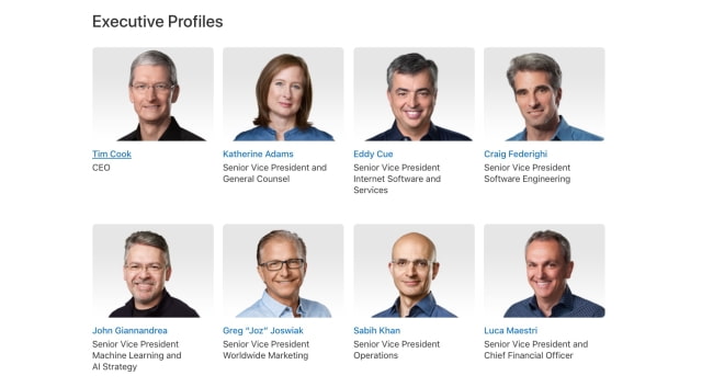 Greg Joswiak Added to Apple Leadership Page as SVP of Worldwide Marketing