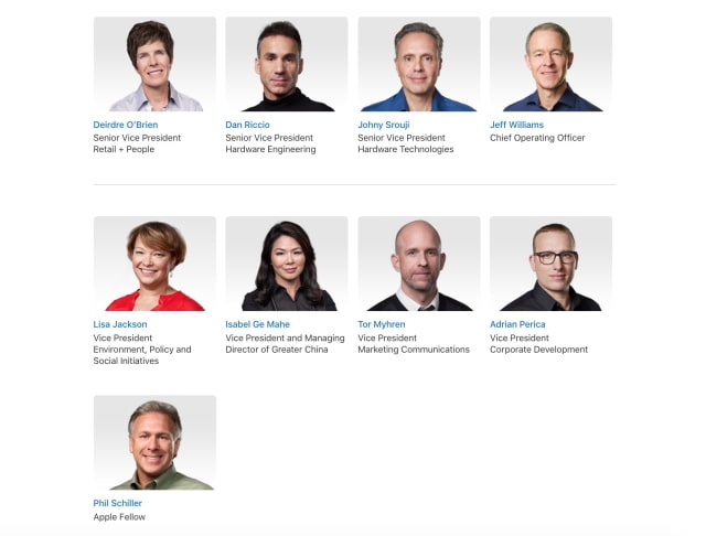Greg Joswiak Added to Apple Leadership Page as SVP of Worldwide Marketing