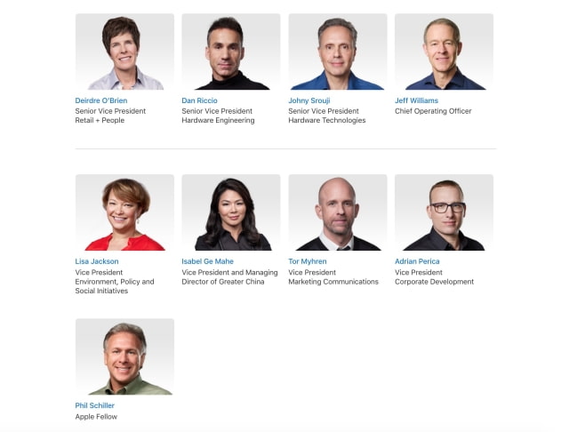 Greg Joswiak Added to Apple Leadership Page as SVP of Worldwide Marketing