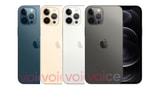 iPhone 12 Pro Max Leaked in Graphite, Silver, Gold, Blue [Images]