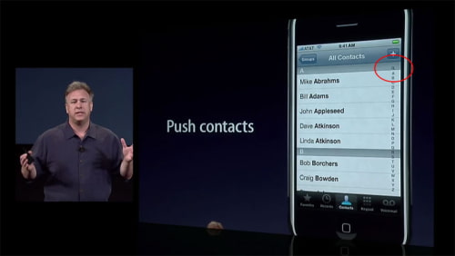 iPhone 2.0 to have Contact Search ?