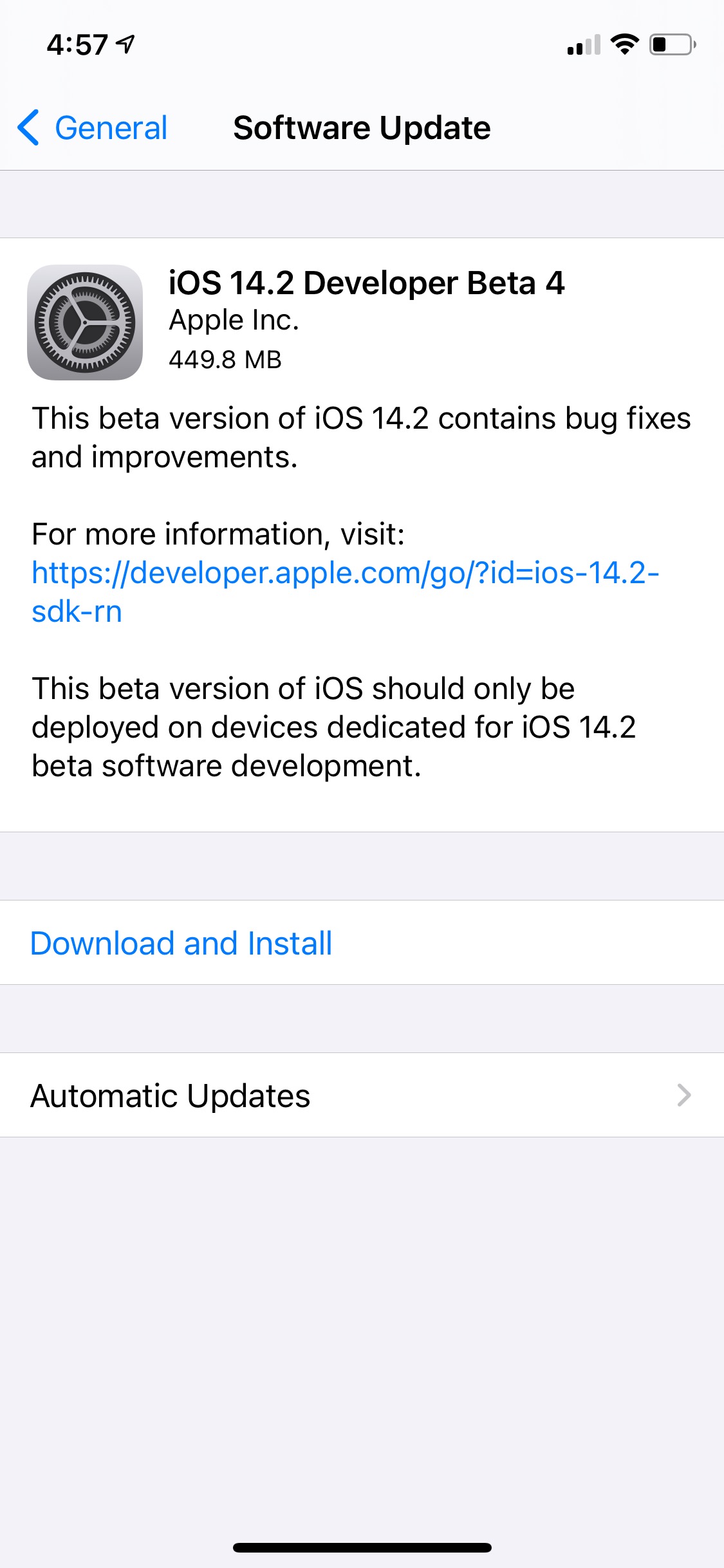 Apple Releases iOS 14.2 Beta 4 and iPadOS 14.2 Beta 4 [Download]