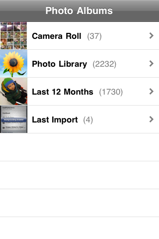 FastPhotoLibrary Lets You Show Your iPhone Photos Quickly