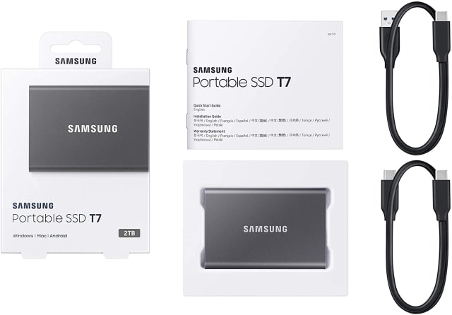 New Samsung T7 Portable SSD (2TB) On Sale for $120 Off [Deal]