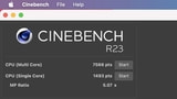 First Cinebench R23 Benchmarks for the New M1 MacBook Pro