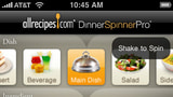 Allrecipes.com Launches Dinner Spinner Pro for iPhone