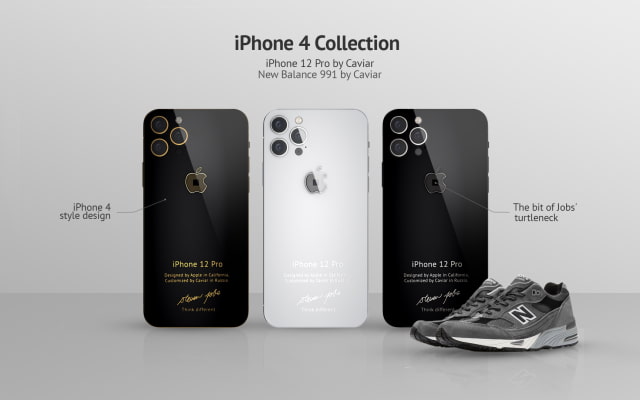Caviar Announces Custom $6490 iPhone 12 Pro With Embedded Fragment of Original Steve Jobs Turtleneck [Video]