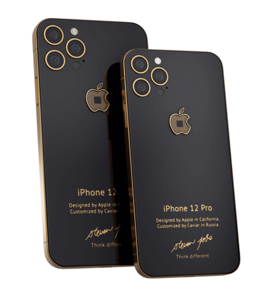 Caviar Announces Custom $6490 iPhone 12 Pro With Embedded Fragment of Original Steve Jobs Turtleneck [Video]