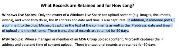 Leaked Microsoft Document Explains How Much of Your Private Data They Store
