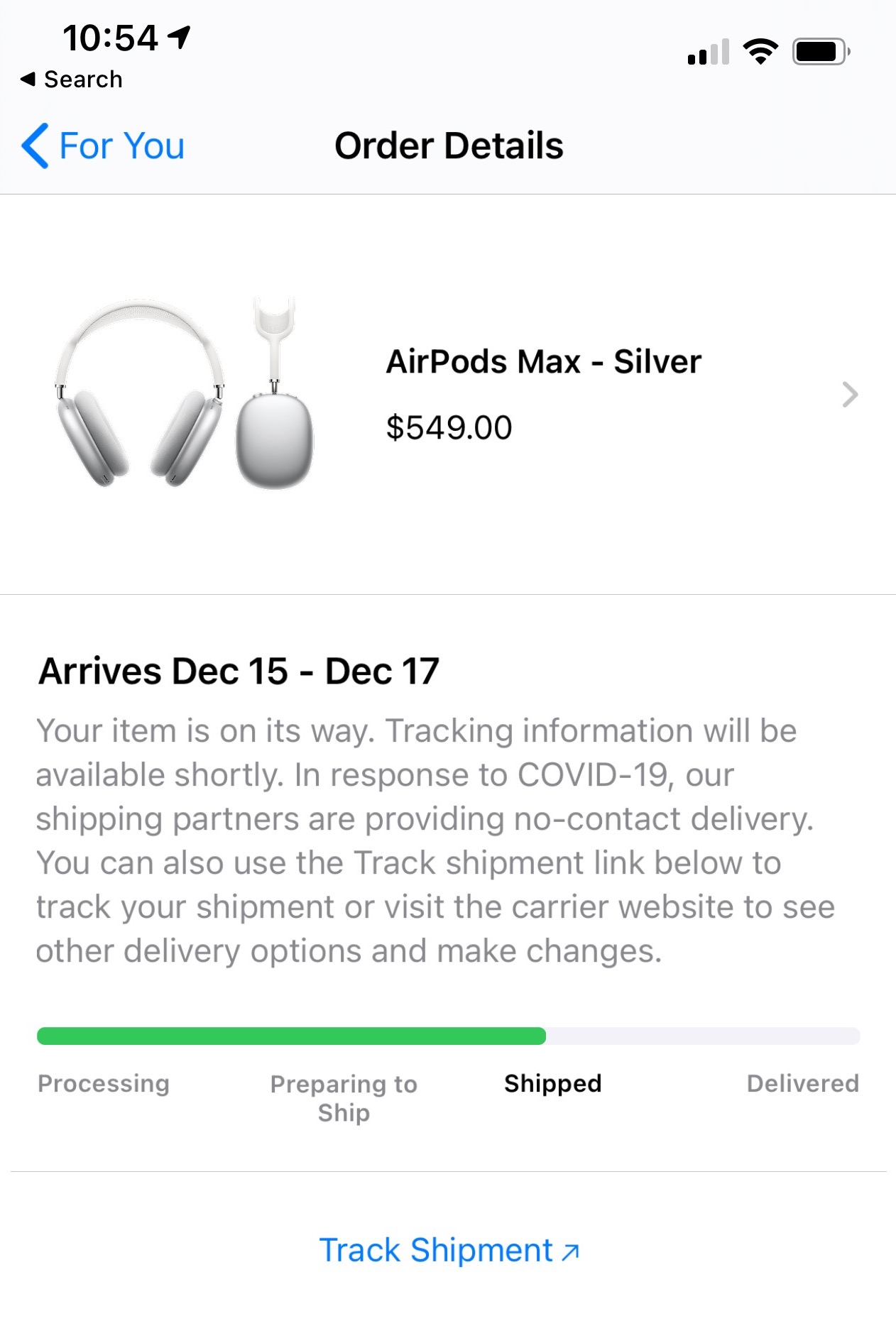 Apple Starts Shipping AirPods Max Pre-Orders