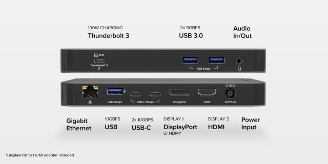 Plugable Releases New TBT3-UDC3 Thunderbolt 3 and USB-C Docking Station With 100W Charging