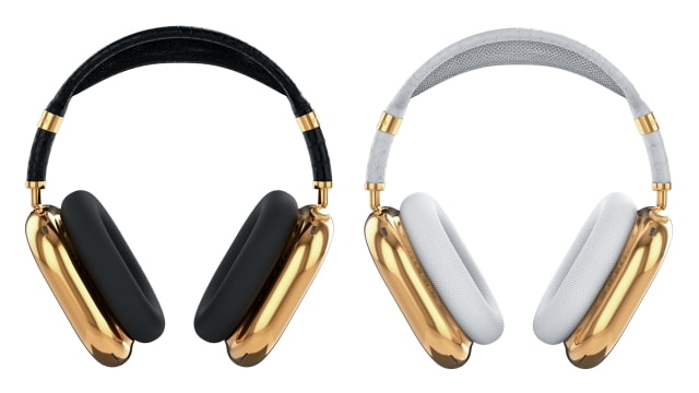 Caviar Unveils $108,000 AirPods Max Made With 'Pure 750 Gold' and Crocodile Leather