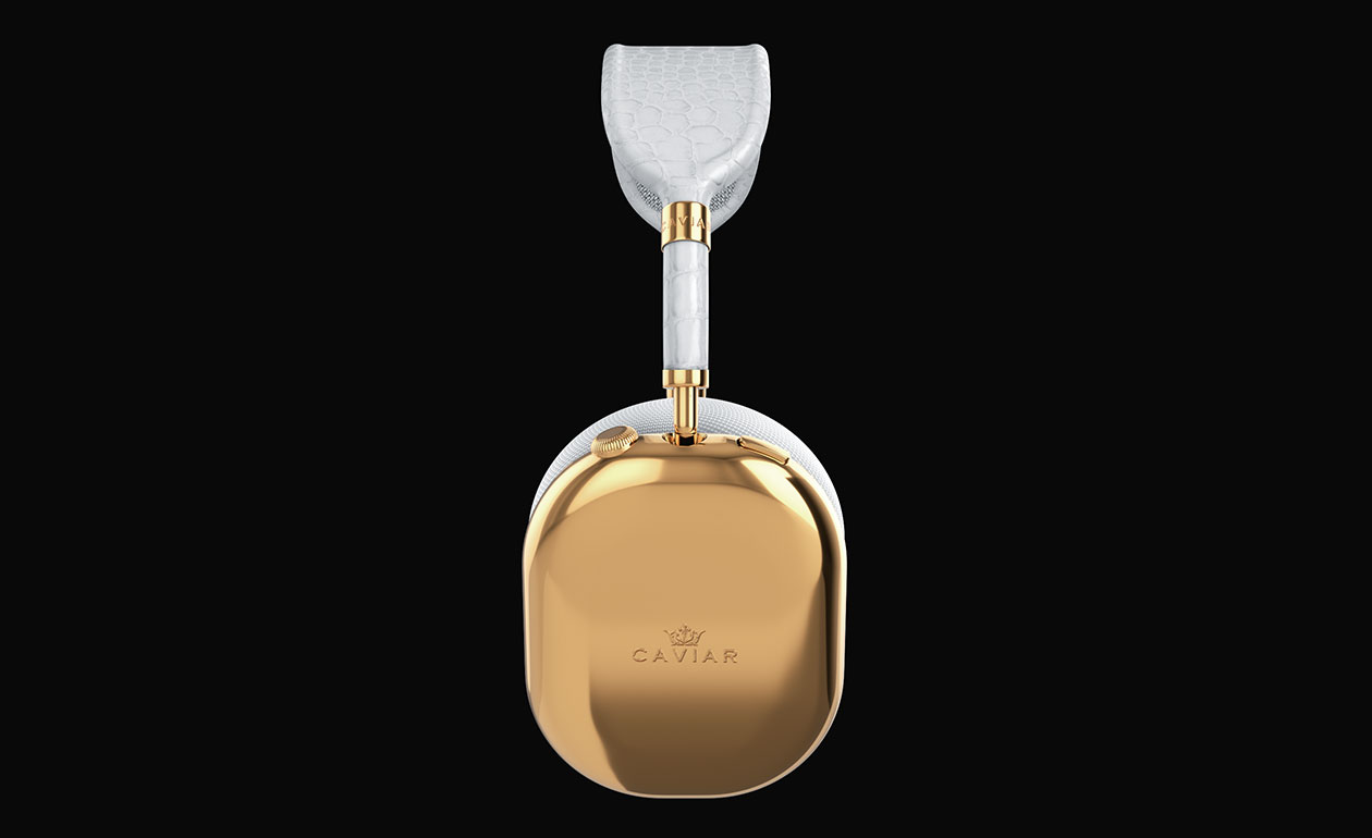 Caviar Unveils $108,000 AirPods Max Made With &#039;Pure 750 Gold&#039; and Crocodile Leather