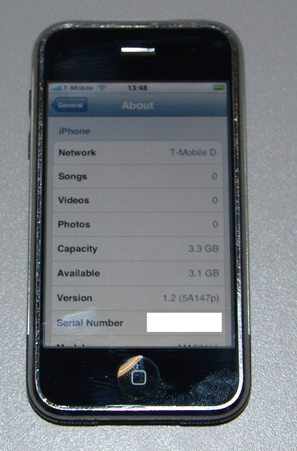 iPhone Beta Firmware 2.0 Pictures and Video