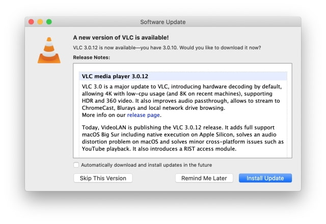 VLC Media Player Updated With Native Support for Apple Silicon