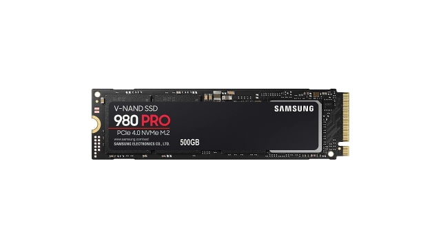 Samsung 980 Pro 500GB NVMe SSD On Sale for 25% Off [Deal]