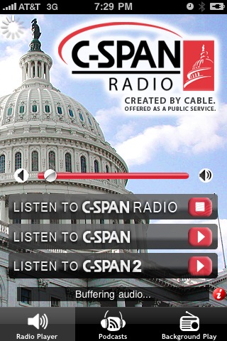 C-SPAN iPhone App Uses Safari to Stream Music in the Background