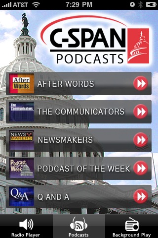 C-SPAN iPhone App Uses Safari to Stream Music in the Background