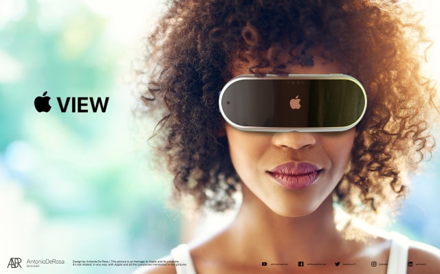 Check Out This &#039;Apple View&#039; VR Headset Concept Based on Alleged Prototype [Images]