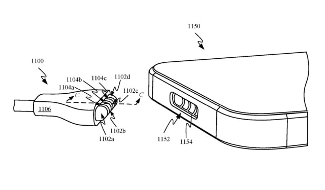 New Apple Patent Depicts MagSafe Charging Port and Cable for iPhone